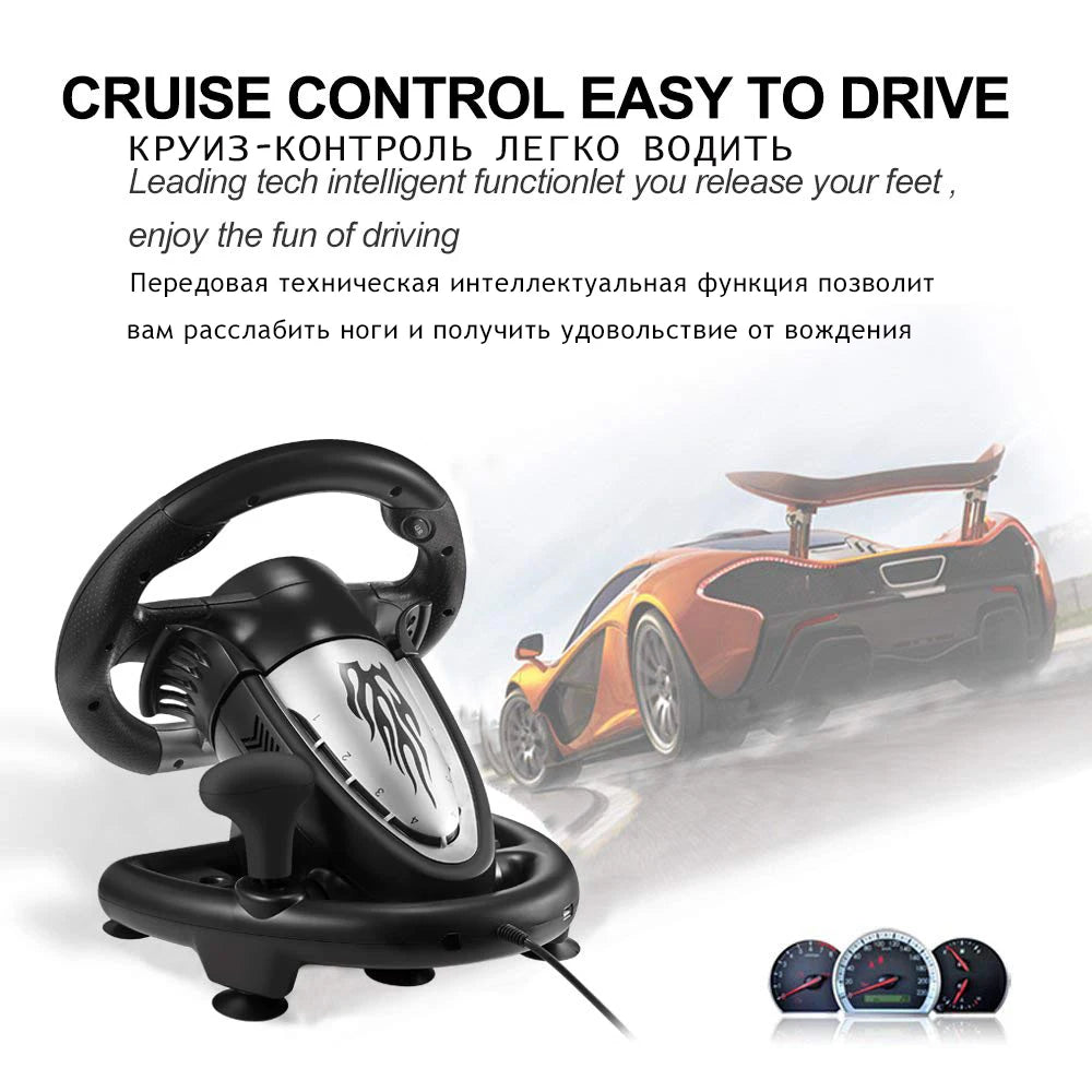 PXN V3 180° Pro Gaming Racing Wheel set