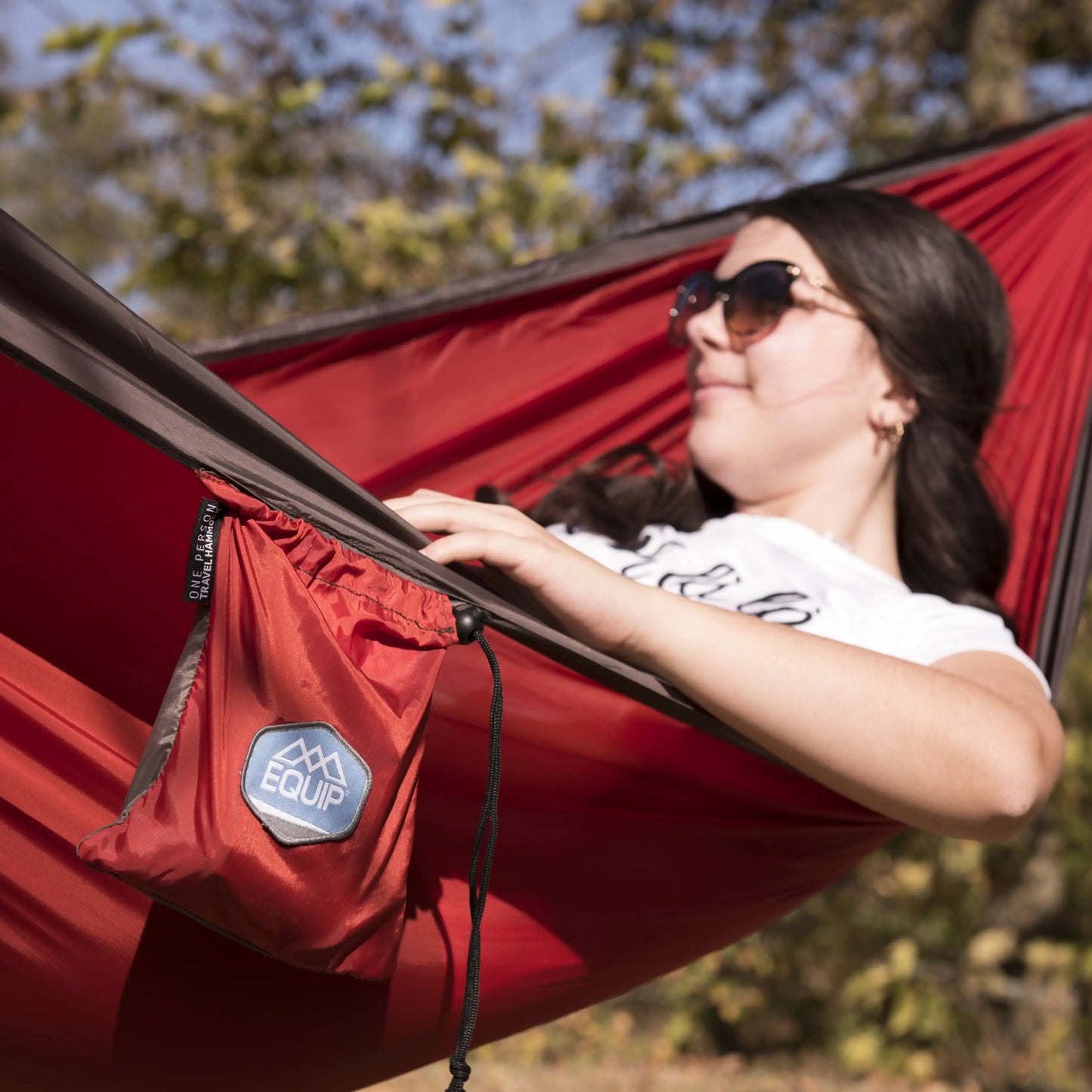 Lightweight 1 Person Nylon Camping  Hammock