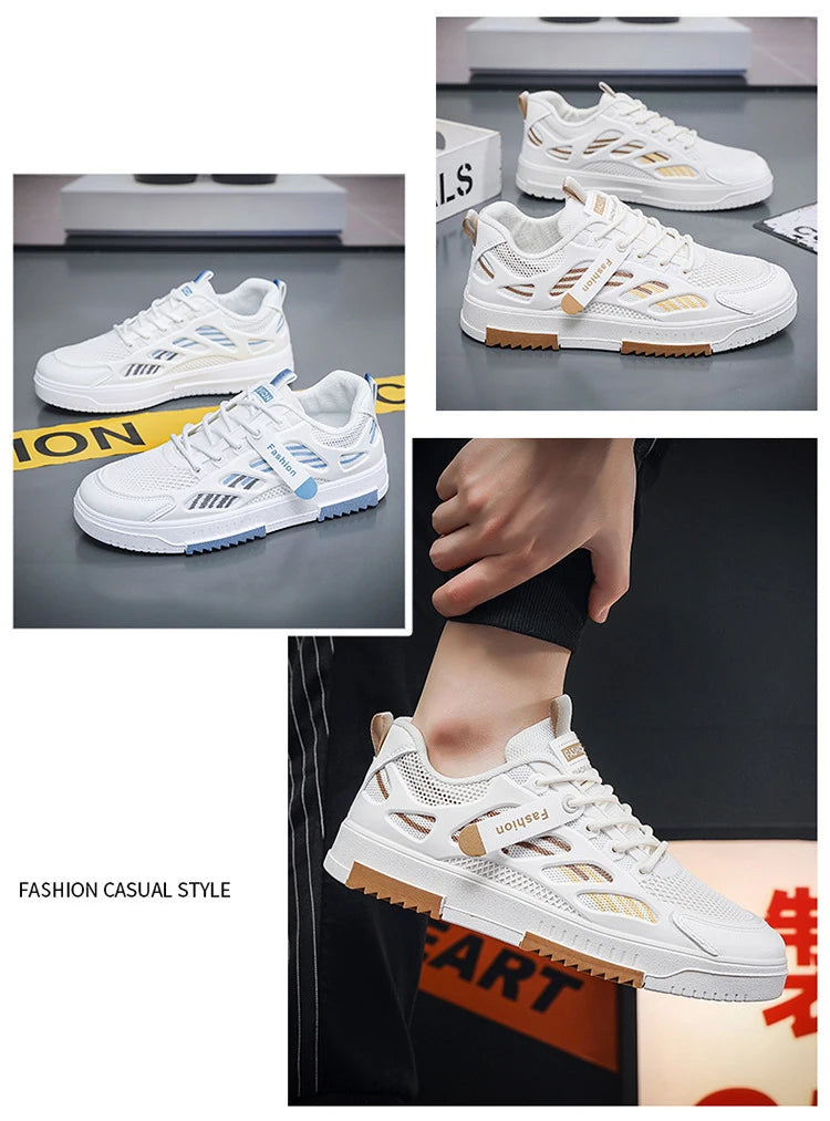 Men's &  Women's Leather Non-slip Casual Shoes