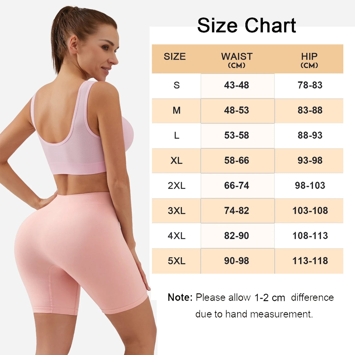 Women's Seamless Comfort Under Dress Slip Shorts