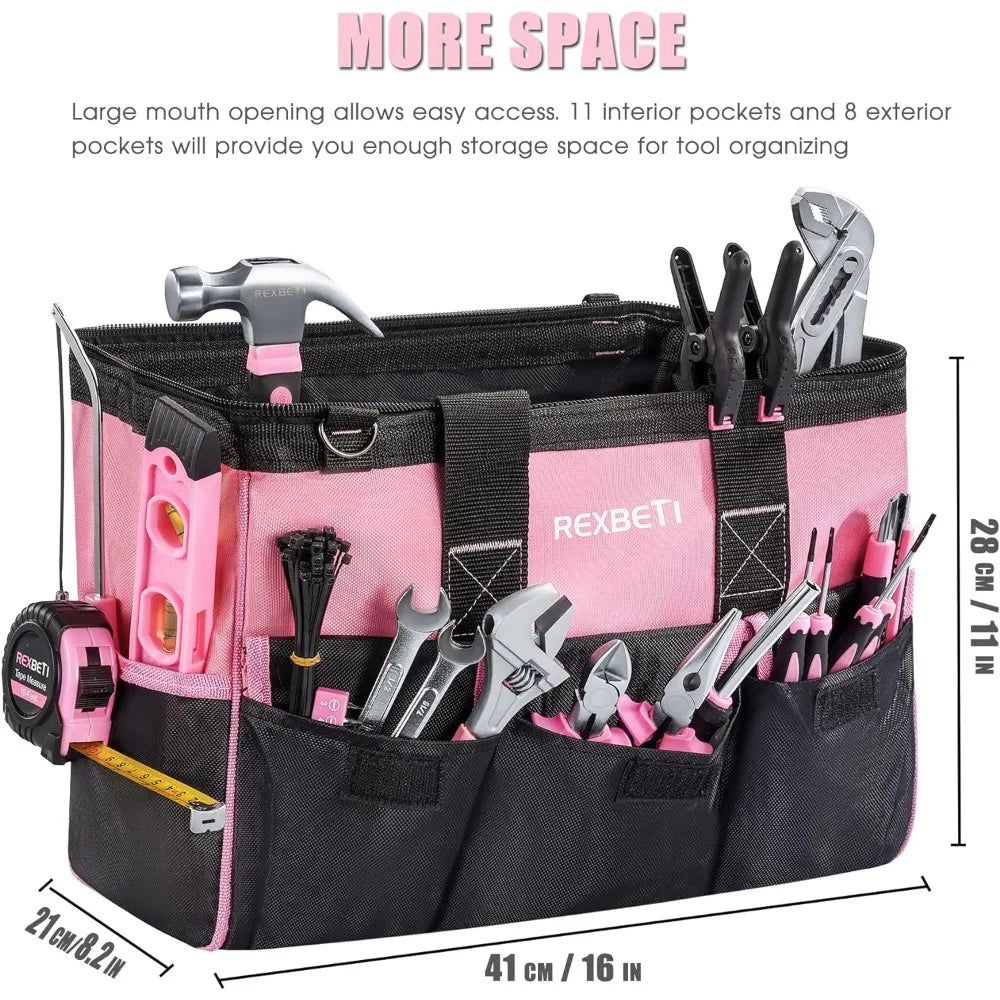 Ladies Hand Tool Set with 16 inch Tool Bag
