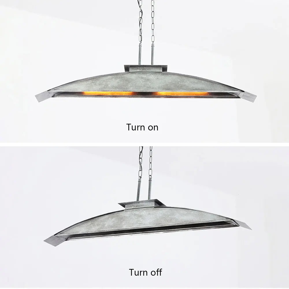 110 V Rustic Industrial Metal Shade Hanging Lamp