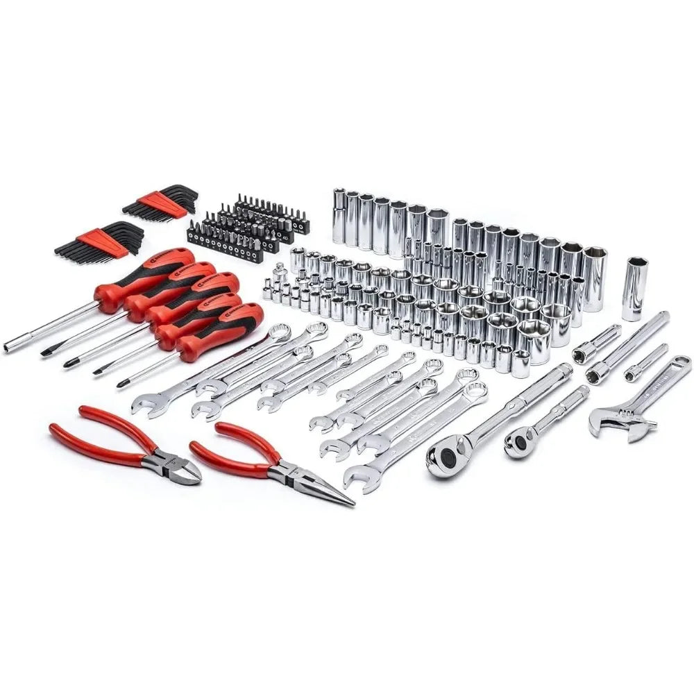 180 Piece Professional Tool Set with Storage Case