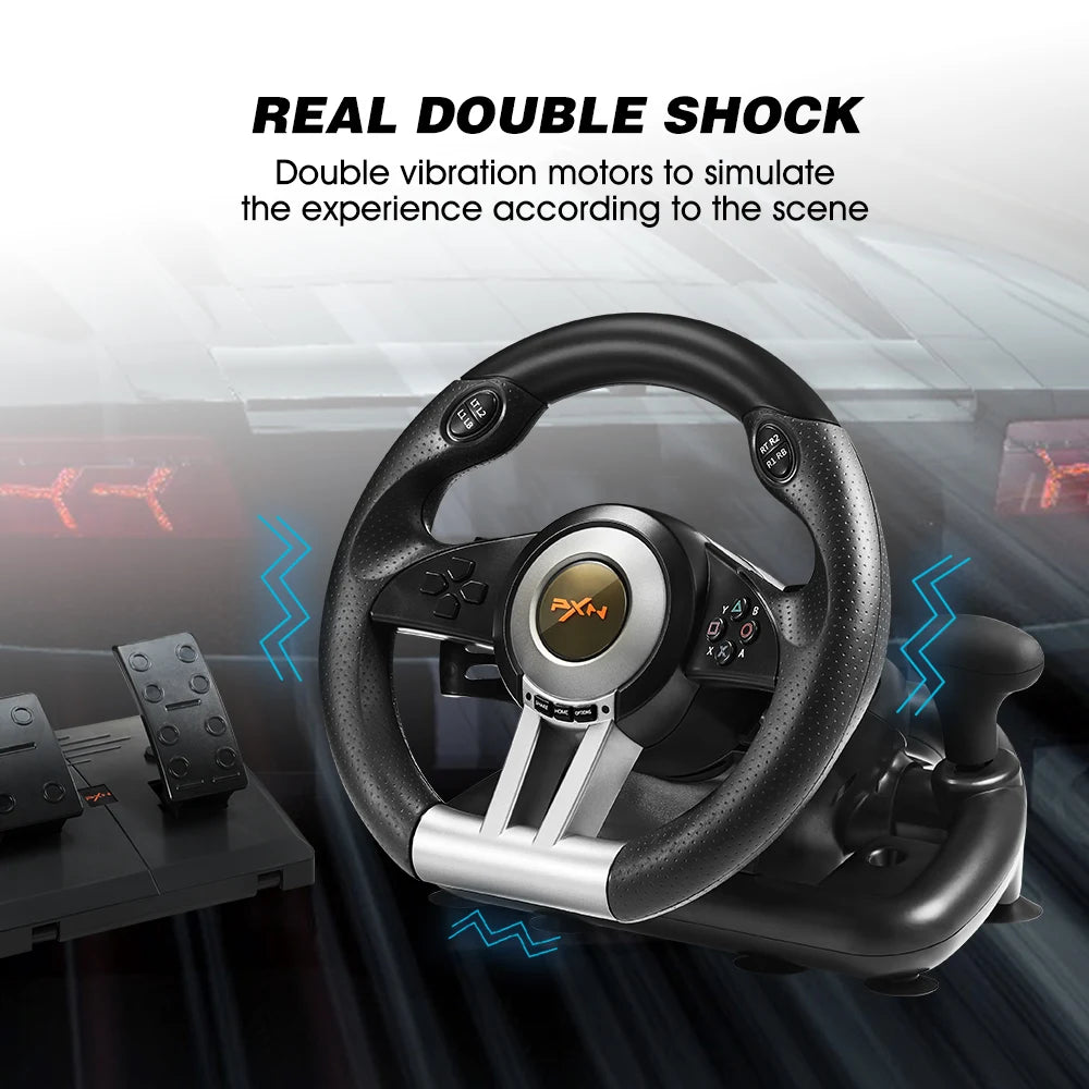 PXN V3 180° Pro Gaming Racing Wheel set