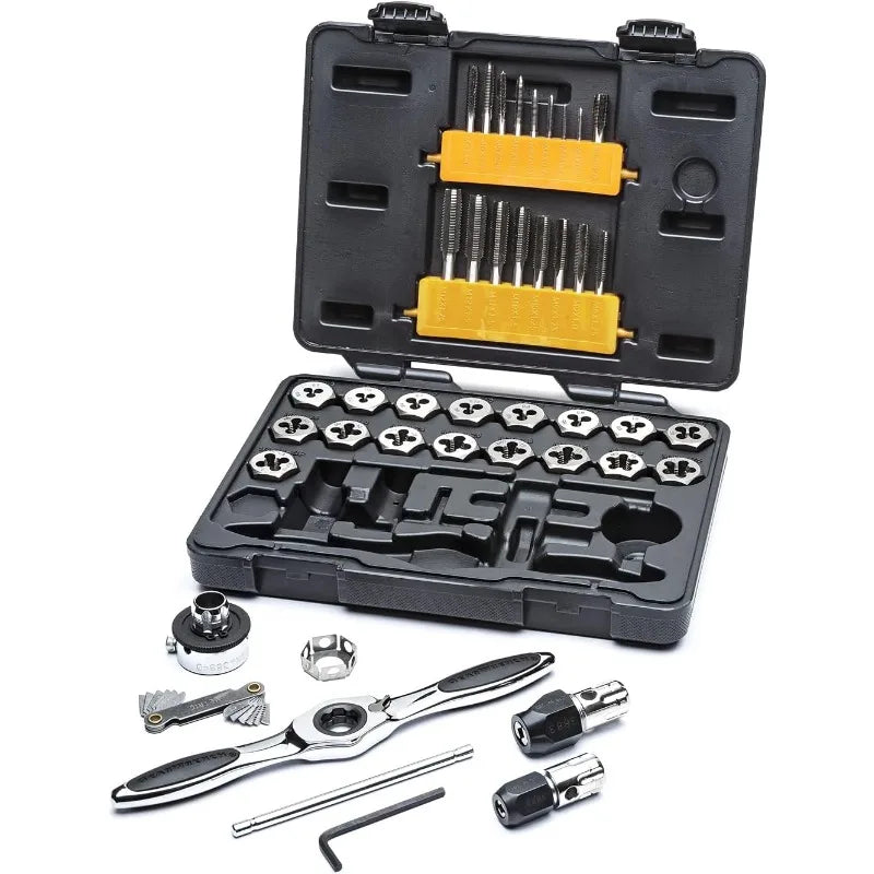 5 Pc. Ratcheting Tap and Die Set