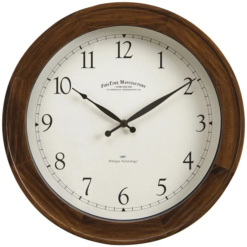 Large 16" X "2 X 16" Traditional Analog Wall Clock