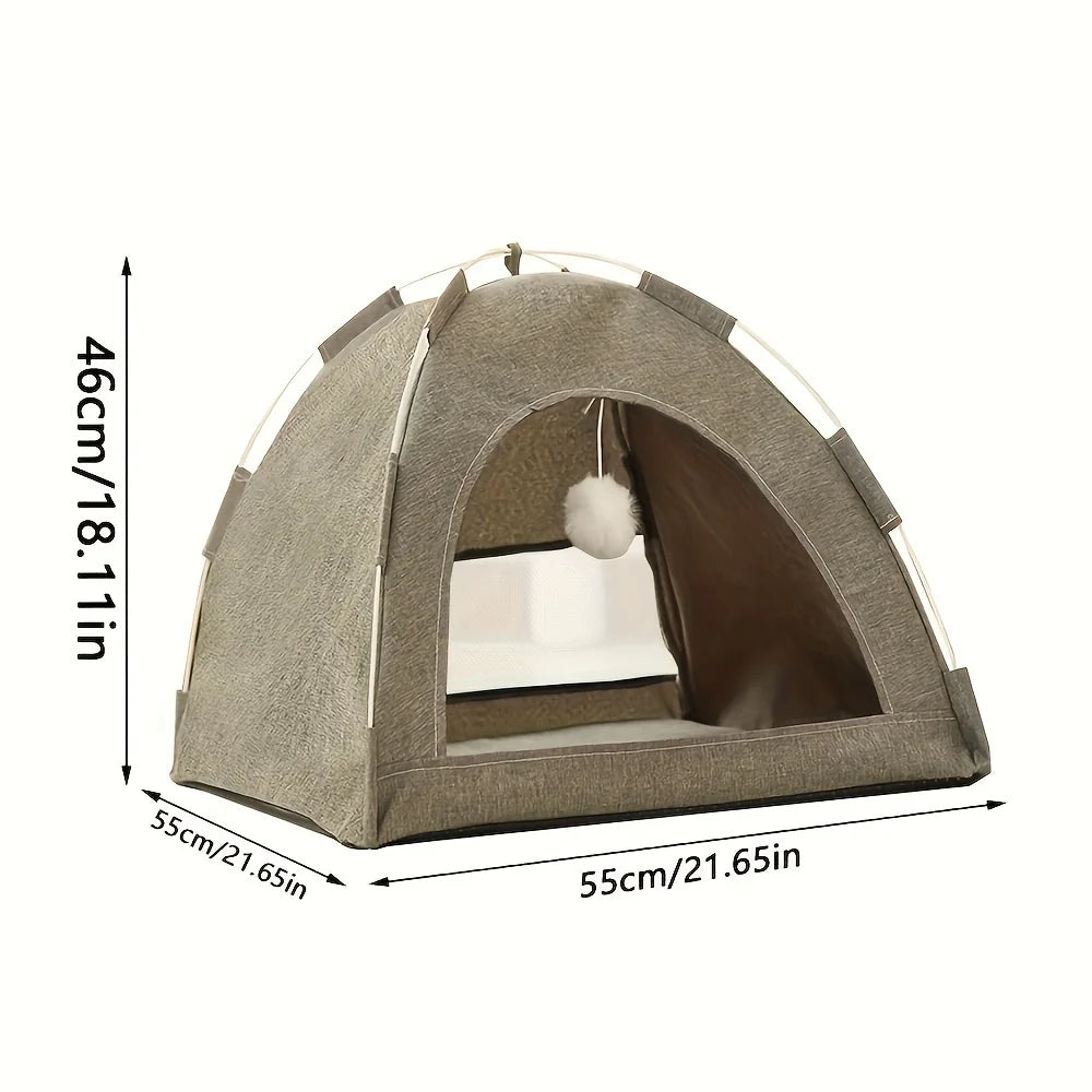 Portable Cat House Tent