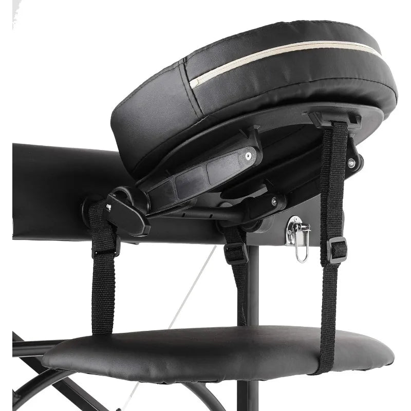 Professional Portable Lightweight Tri-Fold Massage Table with Aluminum Legs
