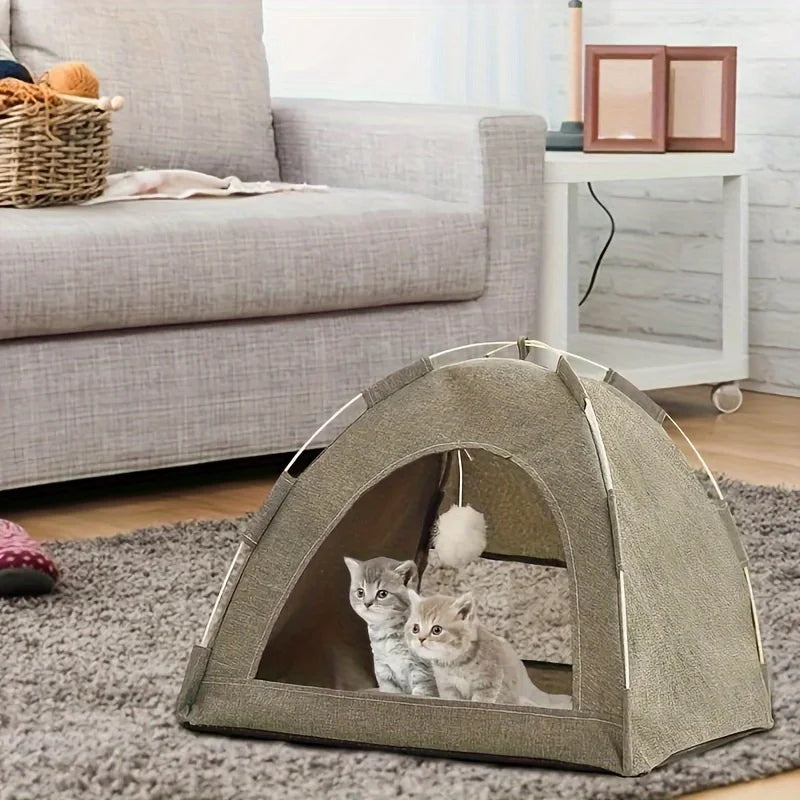 Portable Cat House Tent