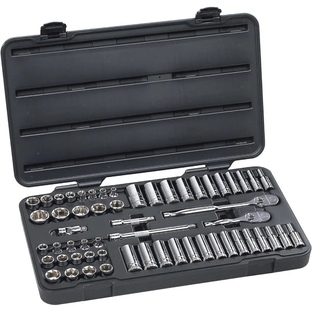 84 Pc. SAE/Metric Hex And Torx Bit Socket Set