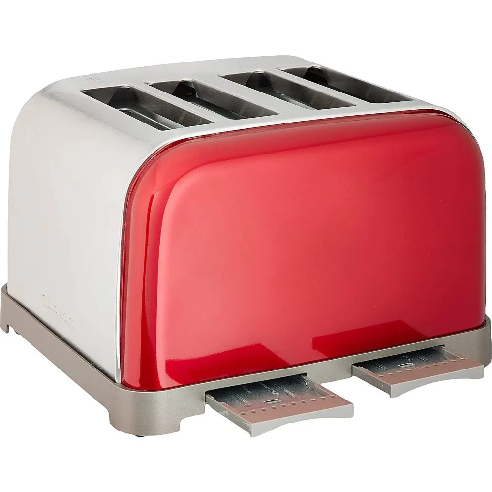 4 Slice Brushed Stainless Toaster