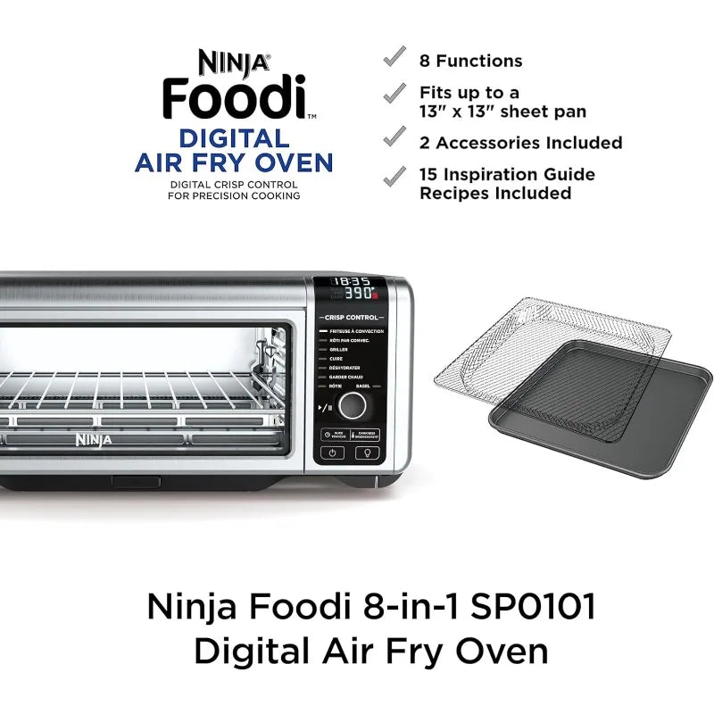 Ninja 8-in-1 Digital Air Fry Countertop Oven